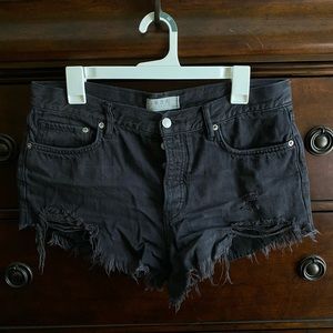 Free People High Rise Shorts